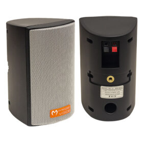 MV-16 7.5 CM 30 WATT 2Lİ TAKIM SİYAH TRAFOSUZ SÜTUN HOPARLÖR