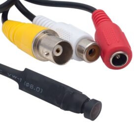 HL-19309 3.6 MM 800 TVL 1/4 SENSÖR SES ÇIKIŞLI YUVARLAK TİP MİNİ KAMERA