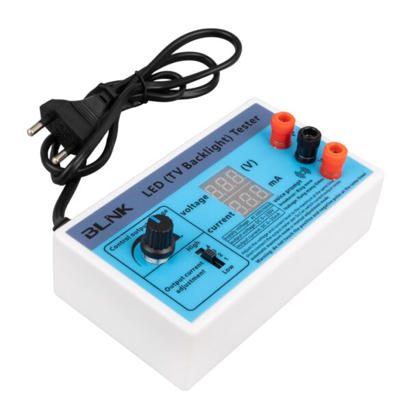BLİNK LED TV BACKLIGHT VOLTAJ-AMPER ÖLÇER OUTPUT 0-230V SESLİ TEST CİHAZI - Görsel 3