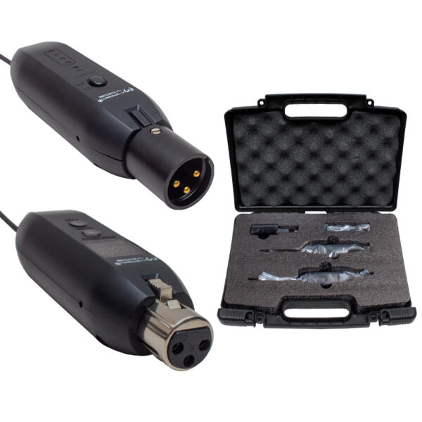 MV-19588 UHF KABLOLU MİKROFONU KABLOSUZA ÇEVİRİCİ SET (XLRLİ) - Görsel 2