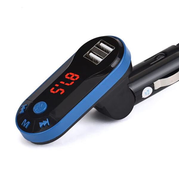 HL-19682 USB/SD/MP3 12-24 VOLT EKRANLI KUMANDALI HAFIZASIZ BLUETOOTH FM TRANSMITTER - Görsel 3