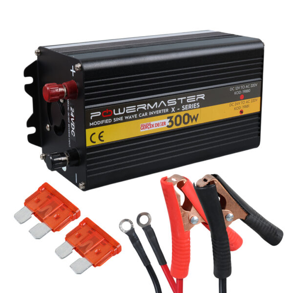 PWR300-24 24 VOLT - 300 WATT MODIFIED SINUS WAVE INVERTER