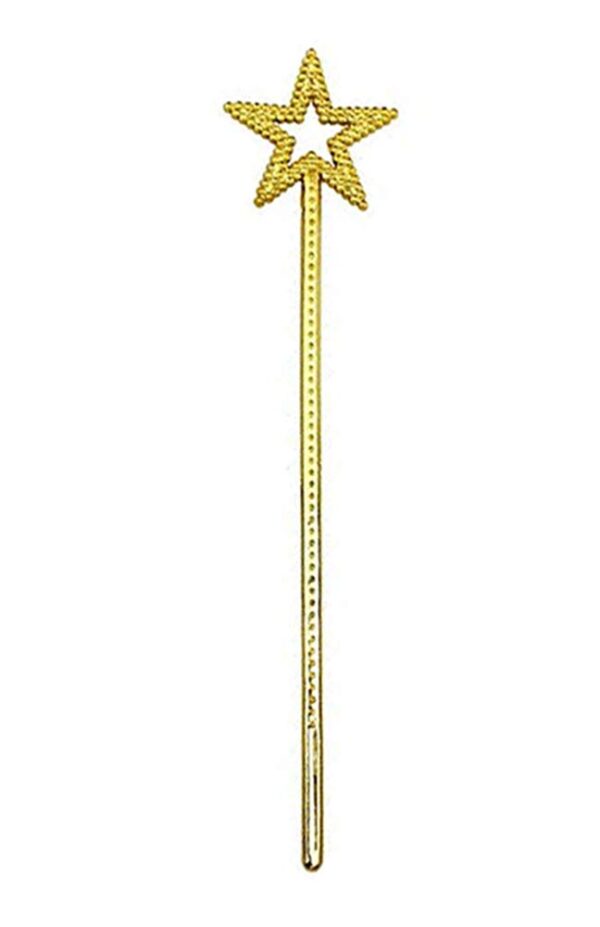 Altın Renk Peri Asası Peri Değneği 34 cm 1 Adet - Görsel 4