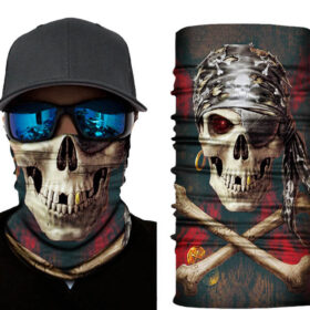 Motorcu Boyunluk Baf Buff Bandana 25x48 cm Model 2