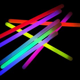 Karanlıkta Parlayan Fosforlu Glow  Kalın Çubuk 30 cm 1 Adet