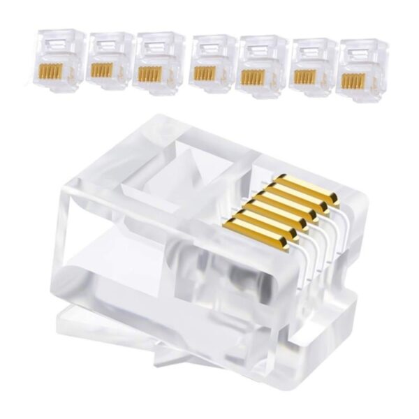 6P/6C TELEFON SOKETİ (100LÜ PAKET) - Görsel 4
