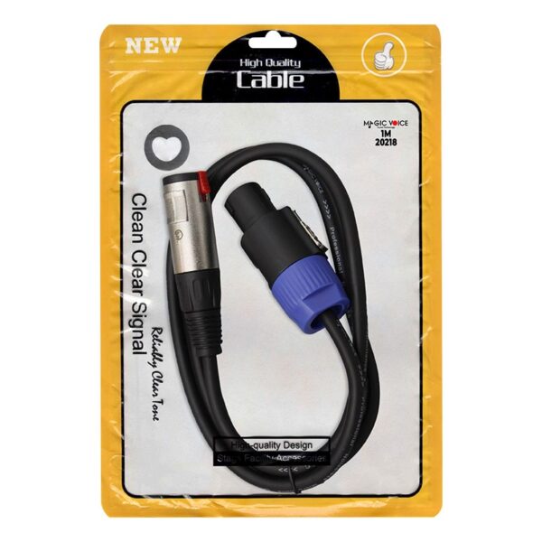 E LD384 SPECON ERKEK - CANON DİŞİ ÇEVİRİCİ 1 METRE KABLO - Görsel 2
