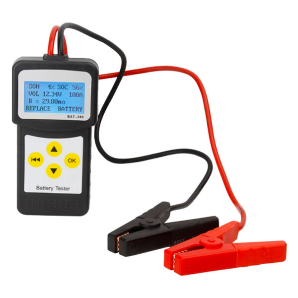 BAT-280 PROFESYONEL DIGITAL AKÜ ÖLÇÜ TEST CİHAZI - Görsel 2