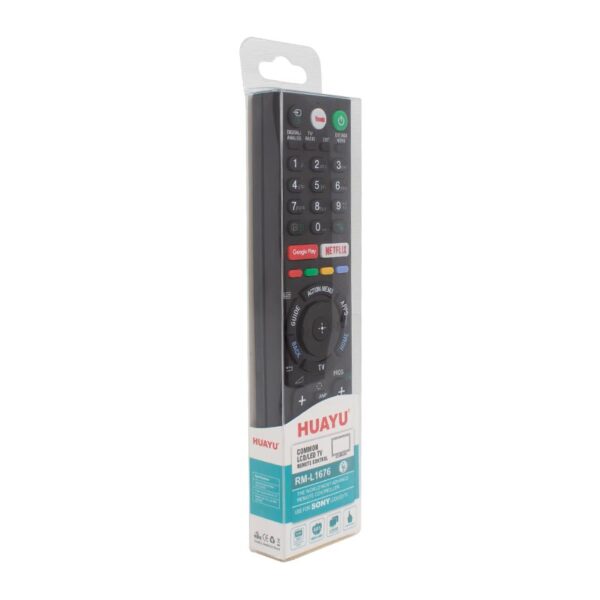 HUAYU KL RM-L1676 SONY GOOGLE PLAY-NETFLIX-YOUTUBE TUŞLU UNIVERSAL LCD LED TV KUMANDA - Görsel 2