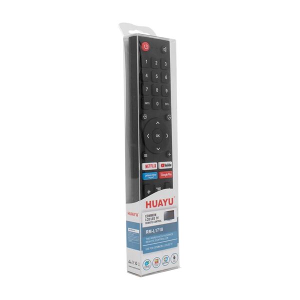 HUAYU KL RM-L1718 CHANGHONG NETFLIX-YOUTUBE-PRIME VIDEO-GOOGLE PLAY TUŞLU UNIVERSAL LCD LED TV KUMANDA - Görsel 2