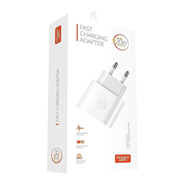 RX20 PD 20W IPHONE X-11-12-13 PRO PRO MAX UYUMLU TYPE-C HIZLI ŞARJ BAŞLIĞI - Görsel 2