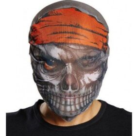 Kafaya Tam Geçmeli Bez Korsan Maskesi - Streç Korku Maskesi - 3D Baskılı Maske Model 4