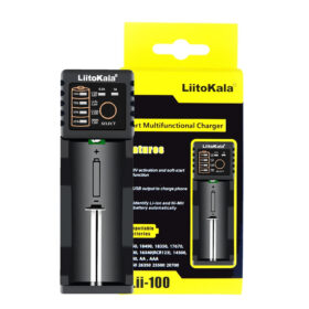 LII-100 UNİVERSAL AA/AAA/18650/14500/123A AKILLI TEKLİ PİL ŞARJ CİHAZI ALETİ