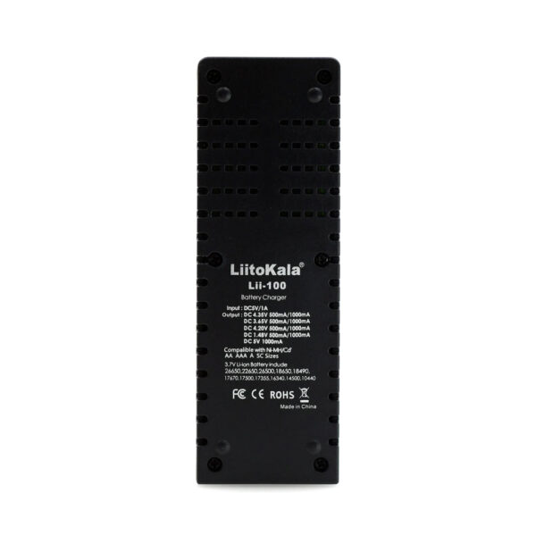 LII-100 UNİVERSAL AA/AAA/18650/14500/123A AKILLI TEKLİ PİL ŞARJ CİHAZI ALETİ - Görsel 3