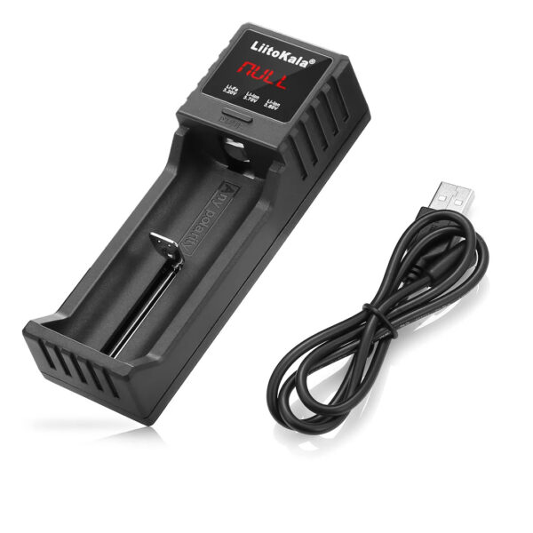 LII-S1 UNİVERSAL AA/AAA/18650/14500/123A AKILLI TEKLİ PİL ŞARJ CİHAZI ALETİ - Görsel 3