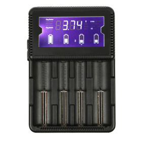 PMR-S4-4A 18650 4.2V 4X1A-2X2A PİL ŞARJ CİHAZI