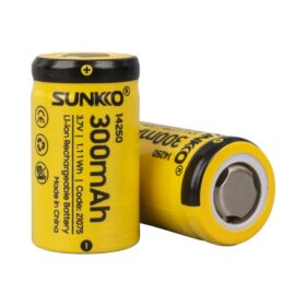 3.7 VOLT 300 MAH 14250 ŞARJ EDİLEBİLİR PİL (TEKLİ)