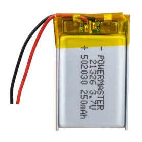 502030 3.7 VOLT 250 MAH LİTYUM POLİMER PİL