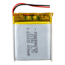 603035 3.7 VOLT 600 MAH LİTYUM POLİMER PİL