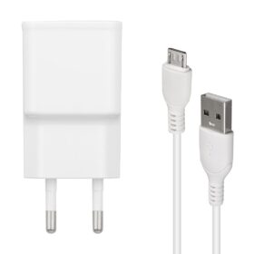 WK-21434 S6 2.1 AMPER ŞARJ BAŞLIK ADAPTÖRÜ + MICRO USB KABLO(NO:3)