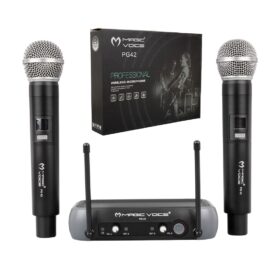PG-42X VHF 2 EL KABLOSUZ TELSİZ MİKROFON (VOLUME KONTROLLÜ) + 525 AMERİKAN FİŞ VERİLECEK