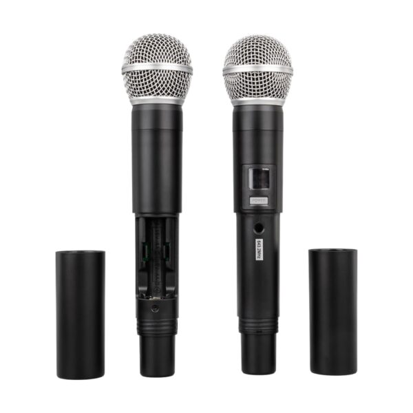 PG-42X VHF 2 EL KABLOSUZ TELSİZ MİKROFON (VOLUME KONTROLLÜ) + 525 AMERİKAN FİŞ VERİLECEK - Görsel 2