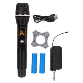 CP-111 UHF EKRANLI 1 EL KABLOSUZ TELSİZ MİKROFON