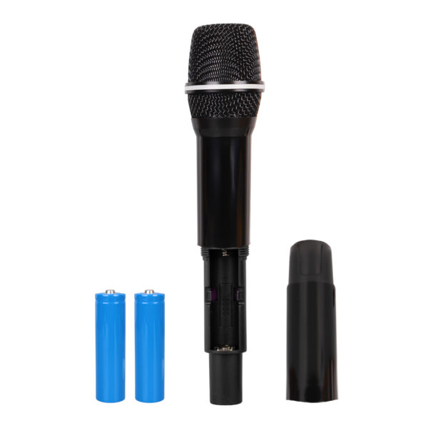 CP-111 UHF EKRANLI 1 EL KABLOSUZ TELSİZ MİKROFON - Görsel 4