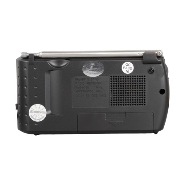 VS-R1516 SİYAH RENK ANALOG RADYO - Görsel 2
