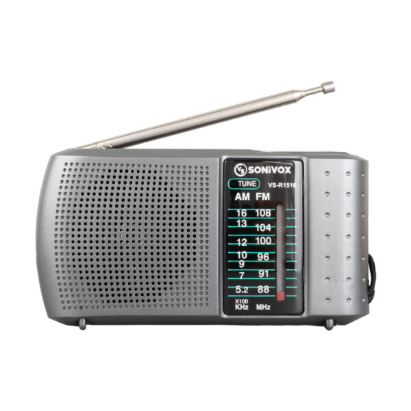 VS-R1516 GRİ RENK ANALOG RADYO