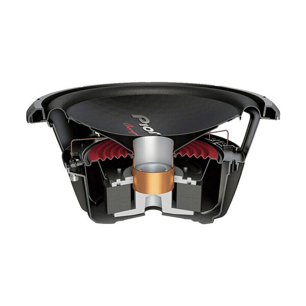TS-W312D4 30 CM 1600 WATT SUBWOOFER ÇİFT BOBİNLİ OTO HOPARLÖR - Görsel 3