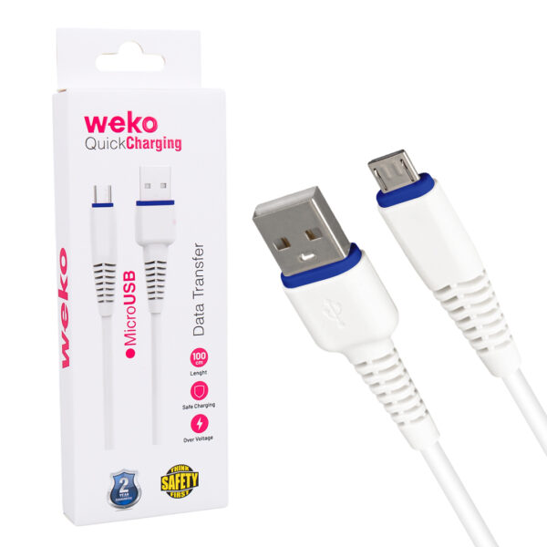 WK-22020 USB TO MICRO USB 1 MT ŞARJ KABLOSU (NO:2)