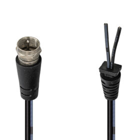 YERLİ ÜRETİM 1.2 METRE F KONNEKTÖR YEDEK ADAPTÖR KABLOSU