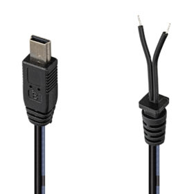 YERLİ ÜRETİM 1.2 METRE 18/0.10BS*2F MİNİ USB YEDEK ADAPTÖR KABLOSU