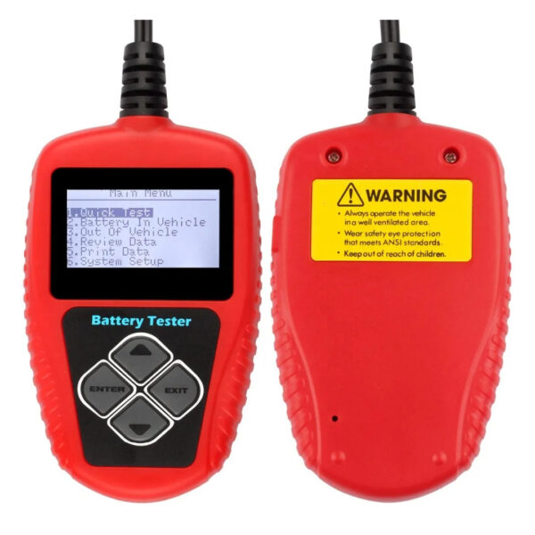 BA101 12V 30-220AH AKÜ TEST CİHAZI - Görsel 2