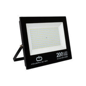 PM-22583 200 WATT - 220 VOLT BEYAZ 6500K IP66 120* IŞIK AÇISI SİYAH SLİM KASA LED PROJEKTÖR