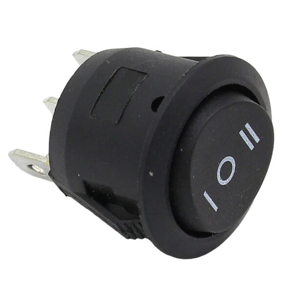 YUVARLAK IŞIKSIZ ANAHTAR ON-OFF-ON 3P (IC-134) - Görsel 2