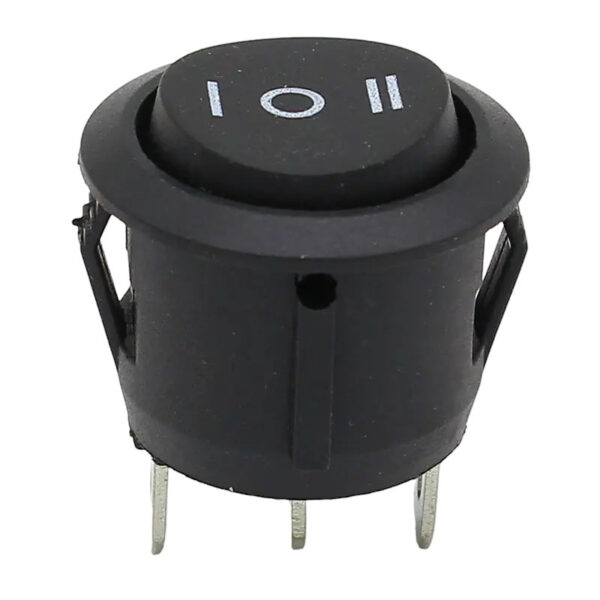 YUVARLAK IŞIKSIZ ANAHTAR ON-OFF-ON 3P (IC-134) - Görsel 3