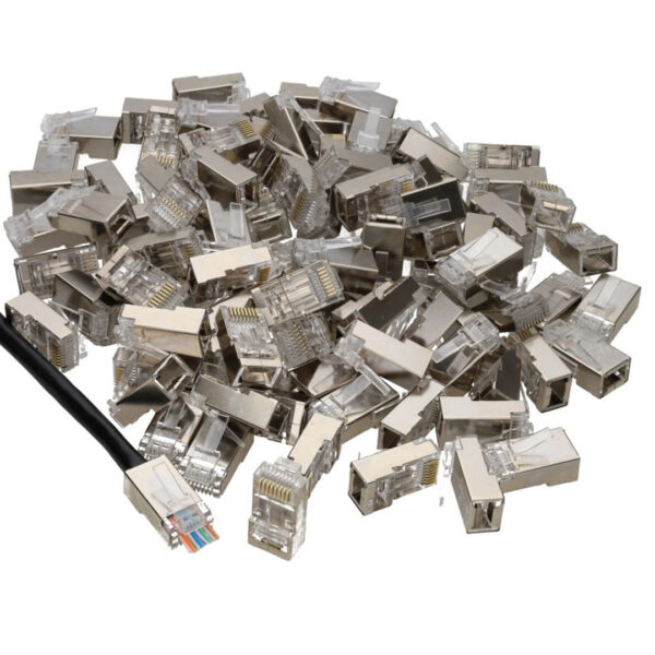PM-2334 8P/8C SHIELD RJ45 CAT5 METAL UÇ (100LÜ PAKET)