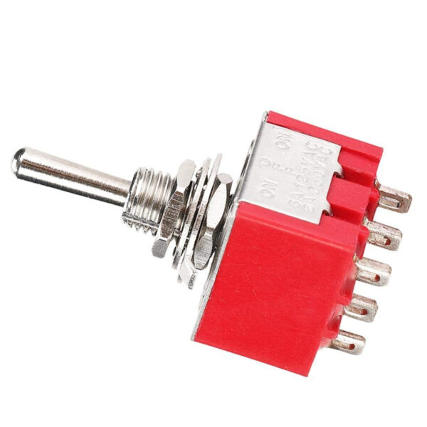 TOGGLE SWİTCH ON-OFF-ON Ø6MM MTS-303 (IC-148B) - Görsel 6
