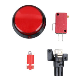 IC-180J-1 ATARİ BUTONU 12V LEDLİ KAFA ÇAPI 32MM DELİK ÇAPI 24MM