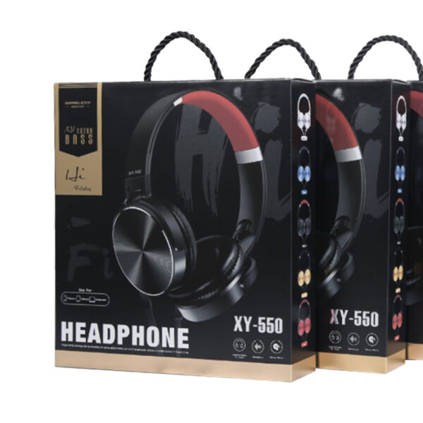 XY-550 3.5MM AUX GİRİŞLİ STEREO KABLOLU KULAK ÜSTÜ TASARIM KULAKLIK