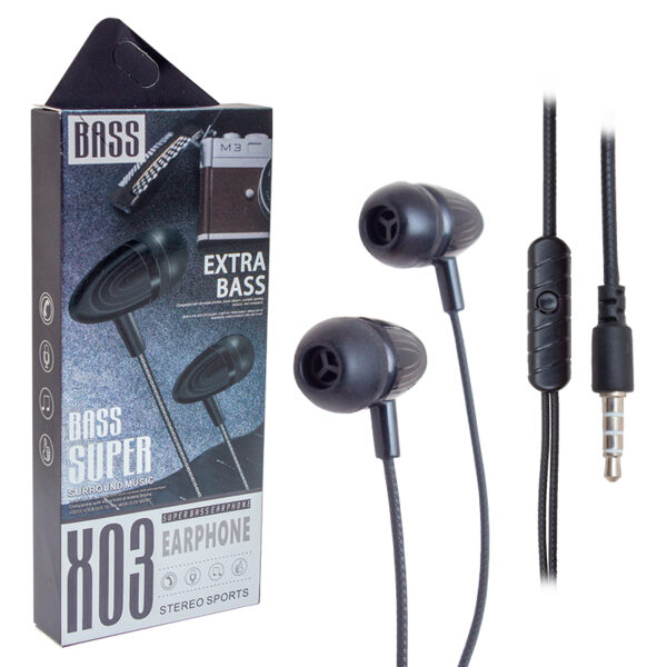 X03 BASS KUTULU STEREO KULAKLIK - Görsel 2