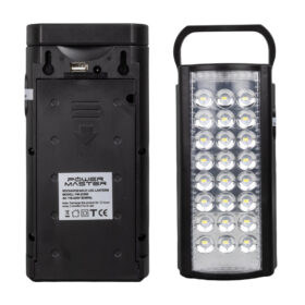 PM-23800 24 LEDLİ TELEFON ŞARJ EDEBİLEN IŞILDAK (6V4A AKÜLÜ * POWERBANK ÖZELLİKLİ)