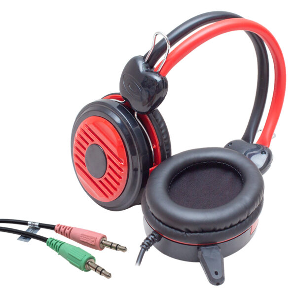 X6 MİSDE 3.5MM AUX GİRİŞLİ STEREO MİKROFONLU KULAK ÜSTÜ OYUNCU KULAKLIK - Görsel 2