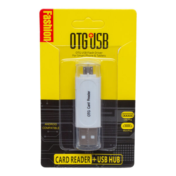 USB TO MICRO USB + KART OKUYUCU OTG ÇEVİRİCİ - Görsel 3