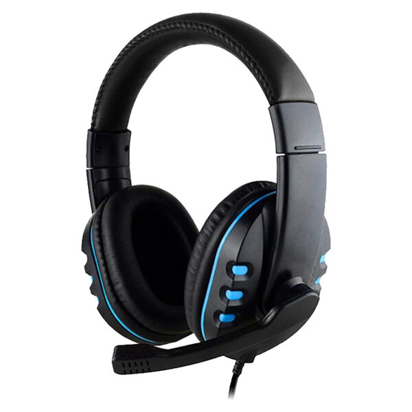 GM001 PS-488 3.5MM AUX GİRİŞLİ 7.1 STEREO MİKROFONLU KULAK ÜSTÜ OYUNCU KULAKLIK - Görsel 3