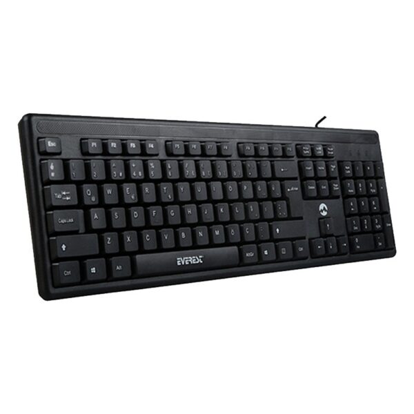 KB-1002 SİYAH USB Q STANDART KLAVYE - Görsel 3
