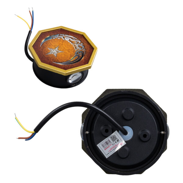PM-24445 3000K AYYILDIZ HİLAL DEKORATİF LED DUVAR APLİK - Görsel 2