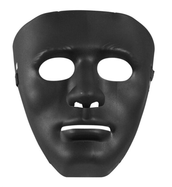 Siyah Renk Hip Hop Anonim Jabbawockeez Dans Maskesi 18x19 cm - Görsel 3